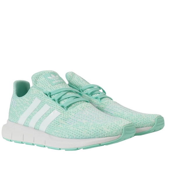 light green adidas shoes